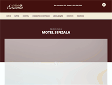 Tablet Screenshot of motel-senzala.com.br